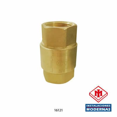 CHEQUE VERTICAL 3/4" GENEBRE