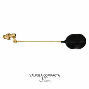 VALV COMPACTA 3/4" C/FL P6  UR