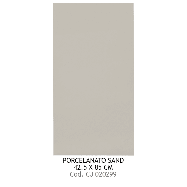 PORCELANATO CEMENTO SAND 42.5X85 ANTICA CERAMICA 4 UXCJ