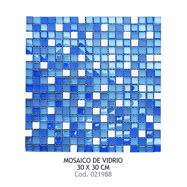 MOSAICO DE VIDRIO PRIM 30*30 STMO-3RD04