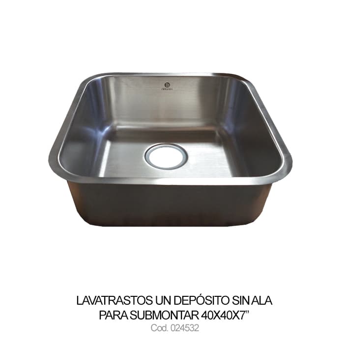 LavamanosAT 1 DEP S/ALA DE SUBMONTAR 40X40X7" NIAGARA