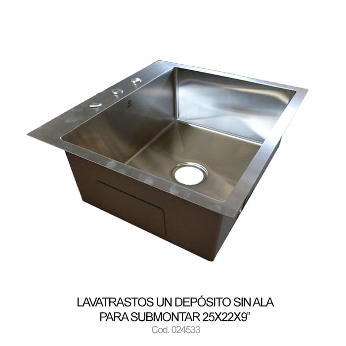 LavamanosAT 1 DEP S/ALA DE SUBMONTAR 25X22X9" NIAGARA