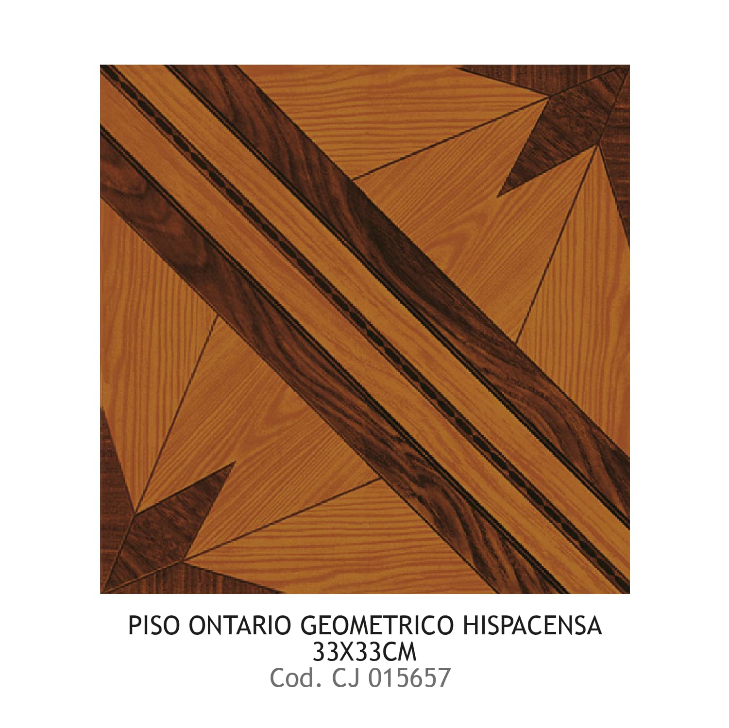 PISO 33.4X33.4 ONTARIO GEOMETRICO HISPACENSA 12 UXCJ
