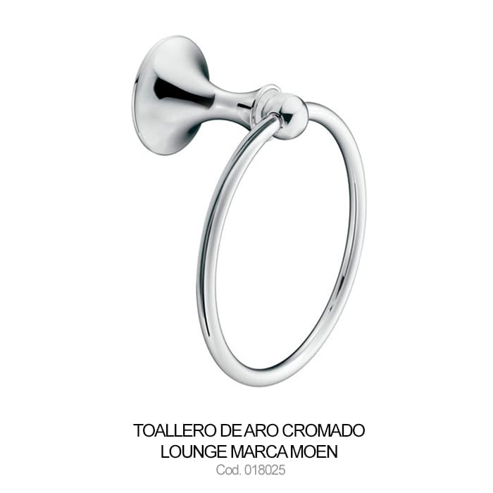 TOALLERO DE ARO CRO LOUNGE MOEN